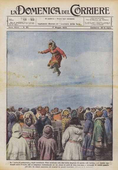 エスキモーの春祭り 作： Achille Beltrame
