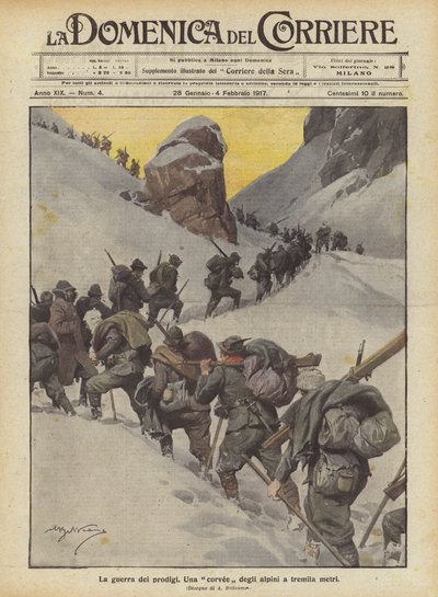 驚異の戦争 作： Achille Beltrame