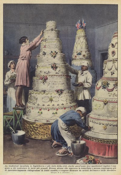 イギリスのクリスマスの伝統は危機よりも強い 作： Achille Beltrame
