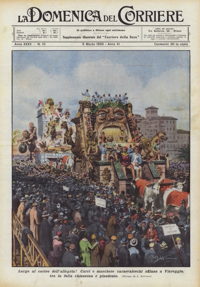 喜びの行進への道を作ろう！ 作： Achille Beltrame