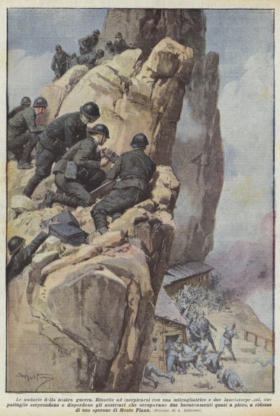 私たちの戦争の大胆さ 作： Achille Beltrame
