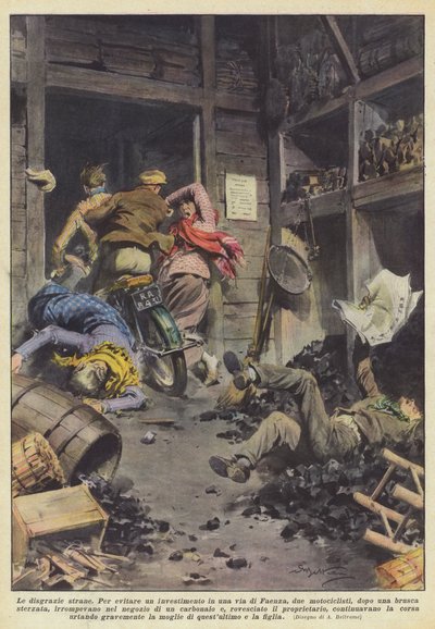 奇妙な不幸 作： Achille Beltrame