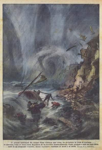 大災害 作： Achille Beltrame