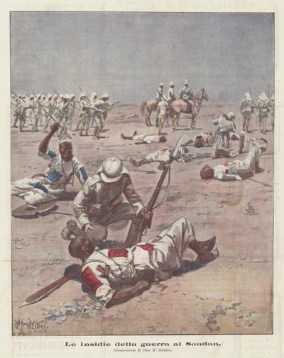 スーダン戦争の落とし穴 作： Achille Beltrame