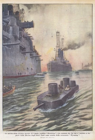 海軍技術のニュース 作： Achille Beltrame