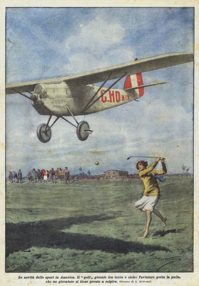 アメリカのスポーツのニュース 作： Achille Beltrame