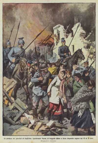 ウィリアムの戦士の偉業 作： Achille Beltrame