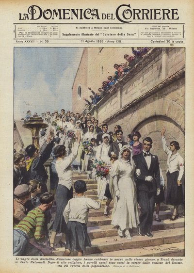 婚礼 作： Achille Beltrame