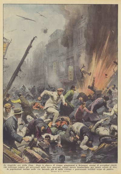 中国の悲劇的な時間 作： Achille Beltrame