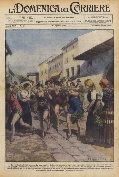 道徳の復讐者 作： Achille Beltrame