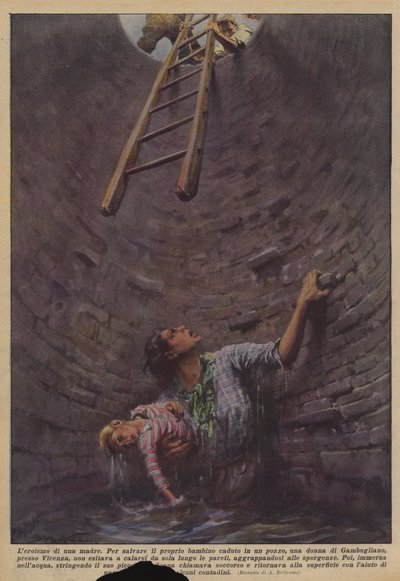 母親のリロイズム 作： Achille Beltrame