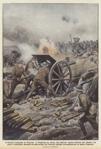 フランスでのリマネの戦い 作： Achille Beltrame