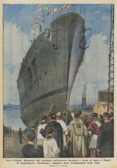 ナビ・ディタリア 作： Achille Beltrame