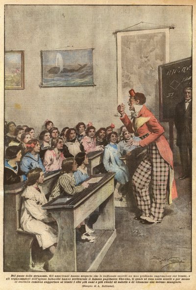 奇妙な土地で 作： Achille Beltrame