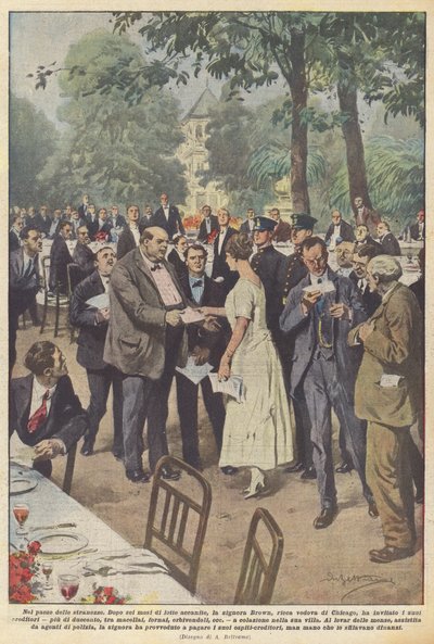 奇妙な土地で 作： Achille Beltrame