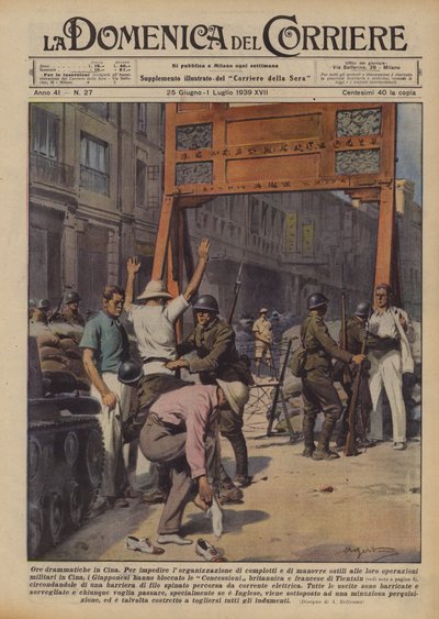 中国の劇的な時間 作： Achille Beltrame