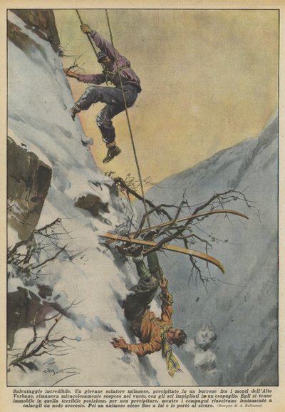 信じられないほどの救助 作： Achille Beltrame