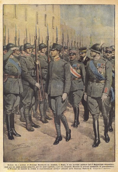 兵士の中の兵士 作： Achille Beltrame