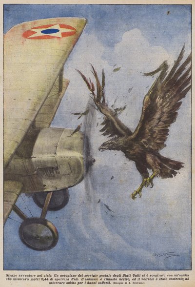 空の奇妙な冒険 作： Achille Beltrame