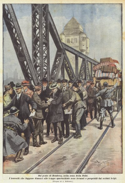 ホンベルク橋のルール地域 作： Achille Beltrame