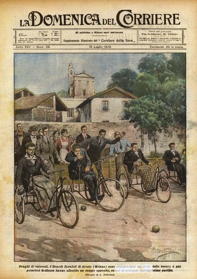 貴重なレジャー 作： Achille Beltrame