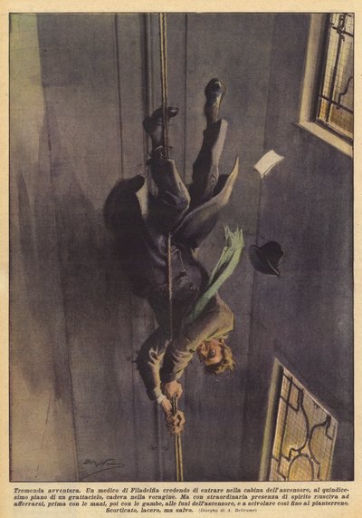 途方もない冒険 作： Achille Beltrame