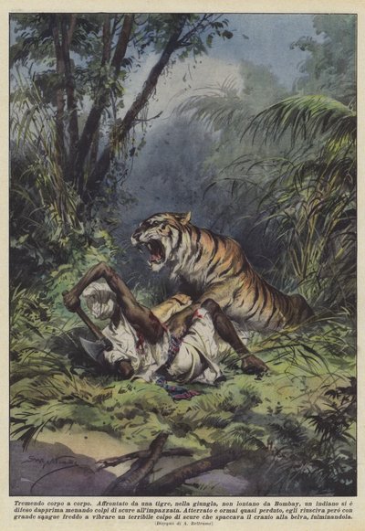 震える近接 作： Achille Beltrame