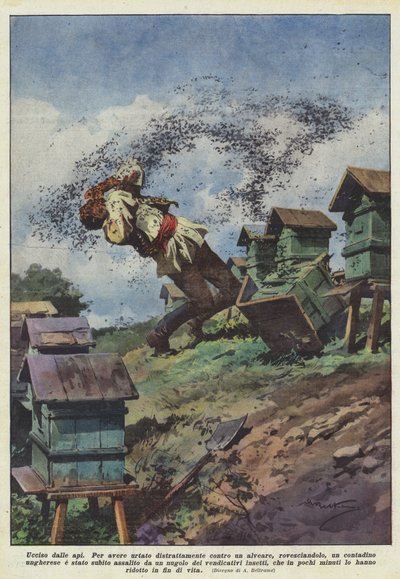 ミツバチに殺された 作： Achille Beltrame