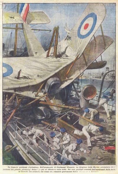 奇妙な航空事故 作： Achille Beltrame