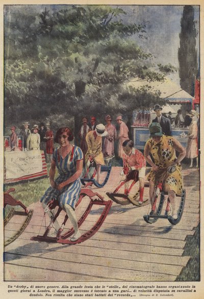 新しい種類のダービー 作： Achille Beltrame