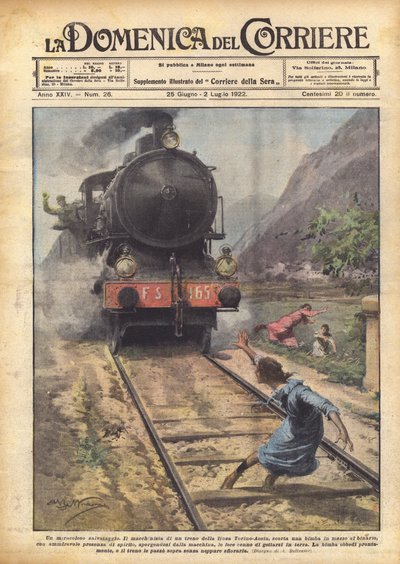 奇跡の救出 作： Achille Beltrame
