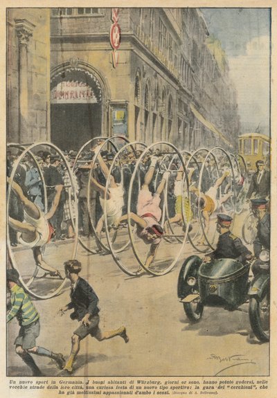 ドイツの新しいスポーツ 作： Achille Beltrame