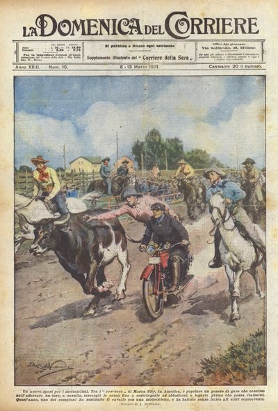 モーターサイクリストのための新しいスポーツ 作： Achille Beltrame