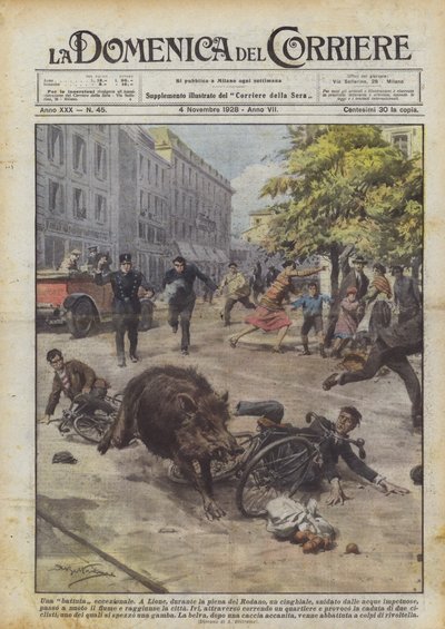並外れた冗談 作： Achille Beltrame