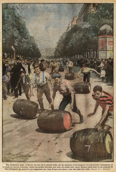 楽しいレース 作： Achille Beltrame
