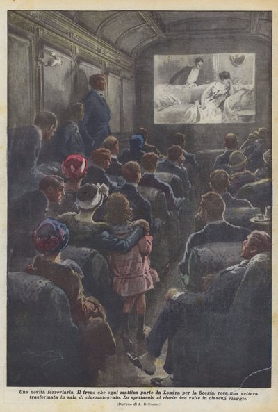 鉄道ノベルティ 作： Achille Beltrame