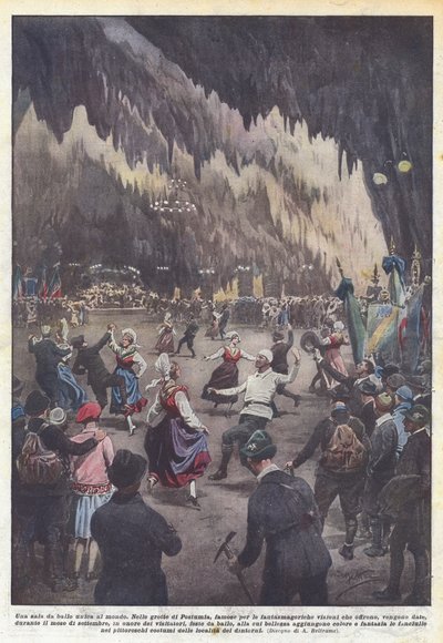 世界で唯一のボールルーム 作： Achille Beltrame