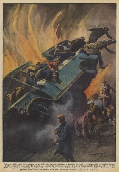 地獄のようなシーン 作： Achille Beltrame