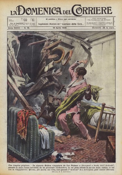 悲劇的な刑務所 作： Achille Beltrame