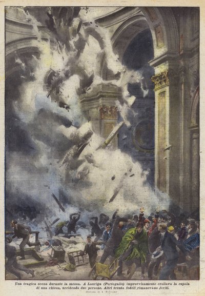 ミサの悲劇 作： Achille Beltrame