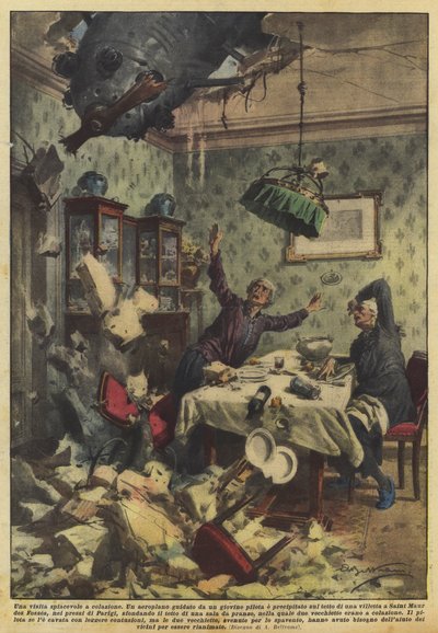 朝食で不愉快な訪問 作： Achille Beltrame