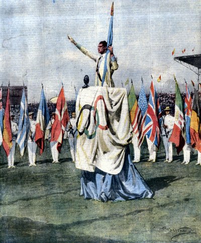 不明な画像 作： Achille Beltrame