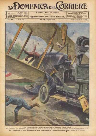 パリ近郊のヴァンセンヌポリゴンでの新種の衝突 作： Achille Beltrame