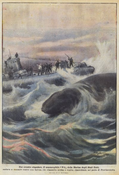 特異な衝突 作： Achille Beltrame