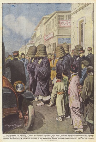 時代に逆らう古い風習 作： Achille Beltrame
