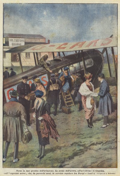航空の実用段階に向けて 作： Achille Beltrame
