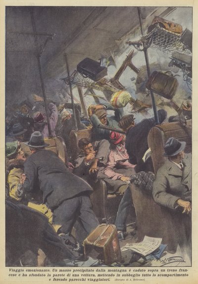 エキサイティングな旅 作： Achille Beltrame