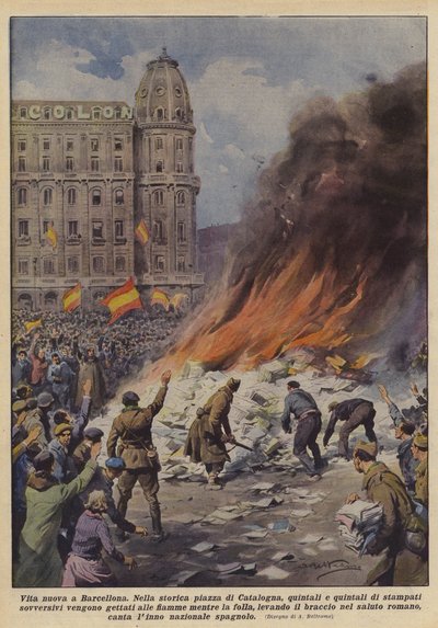 バルセロナでの新しい生活 作： Achille Beltrame