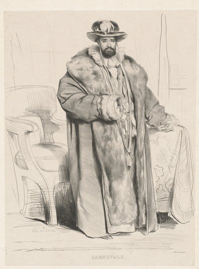 カーネベール 作： Achille Devéria
