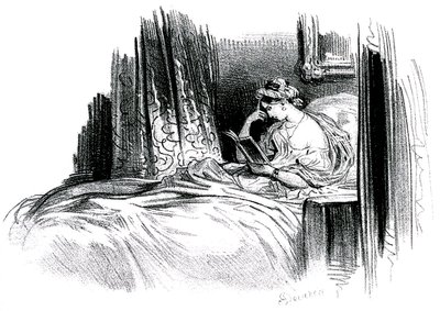 フロベールの小説「Madame Bovary」について 作： Achille Devéria